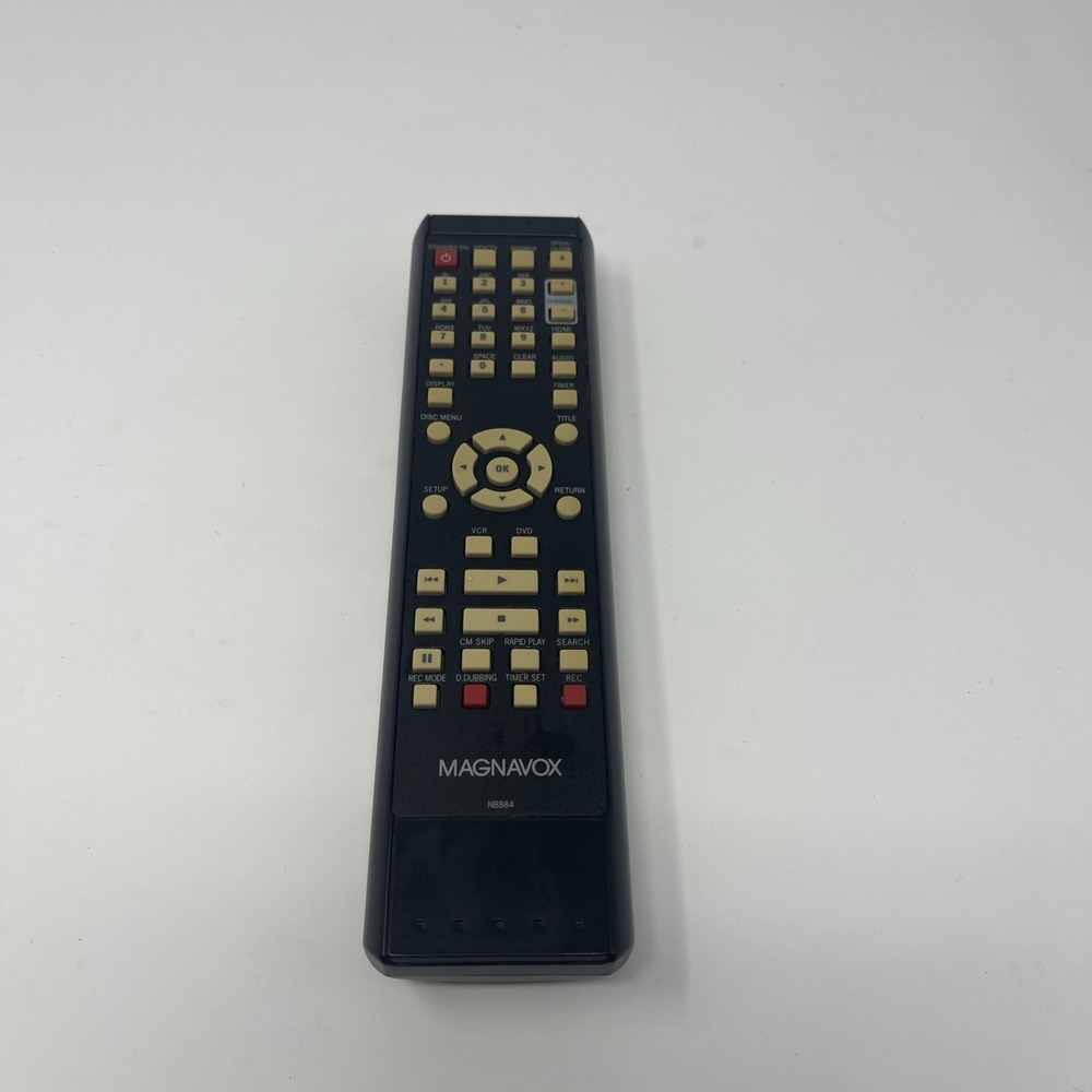Genuine OEM Magnavox NB884 DVD Recorder VCR Combo Remote‎ Control